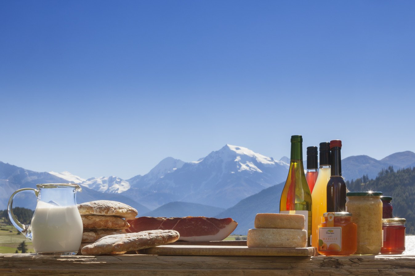 Genussurlaub am Reschen - südtiroler Produkte